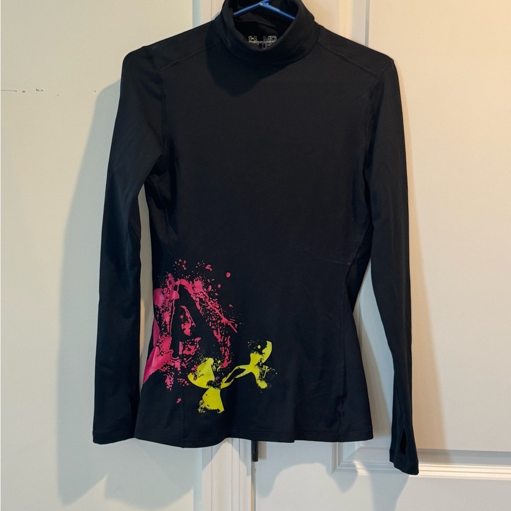 Under Armour Black ColdGear Fitted Top